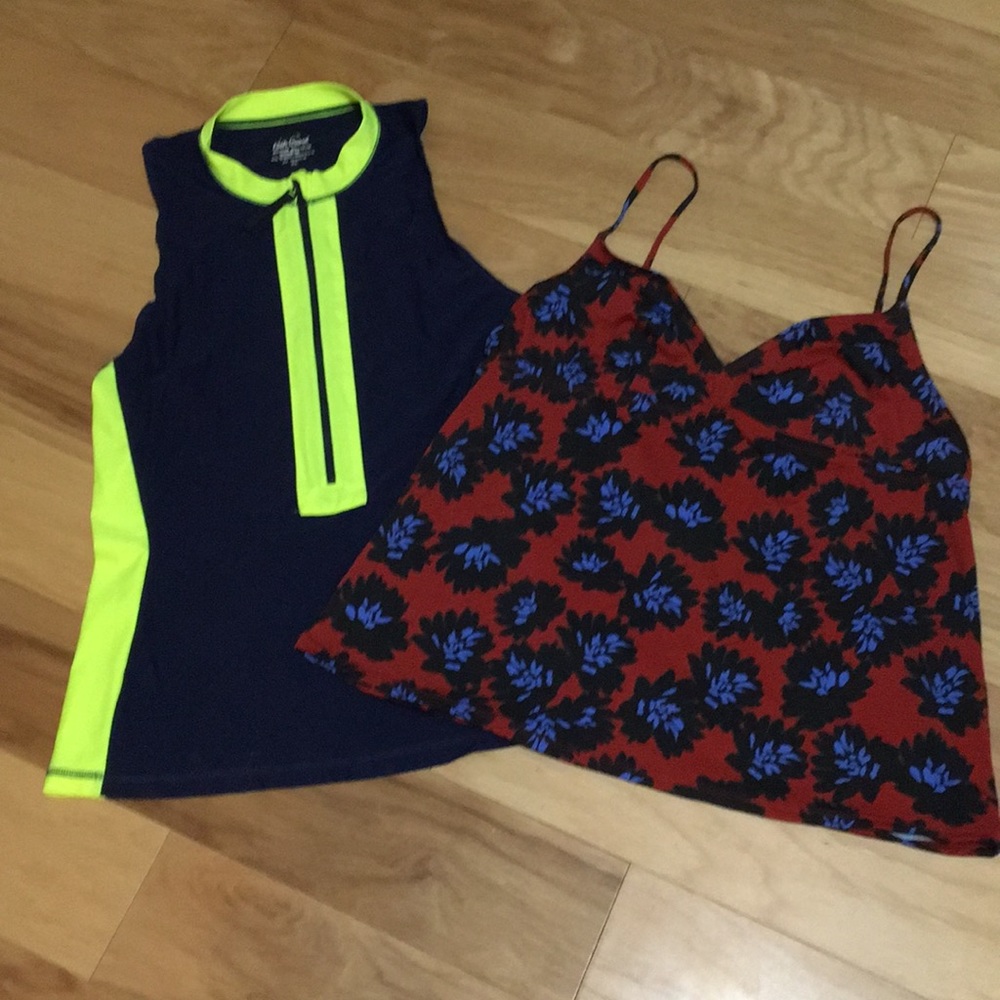 J Crew Rash Guard & Tankini Tops  XL with L bottom